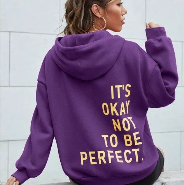 Hoodie Dames | Zacht met Statementprint