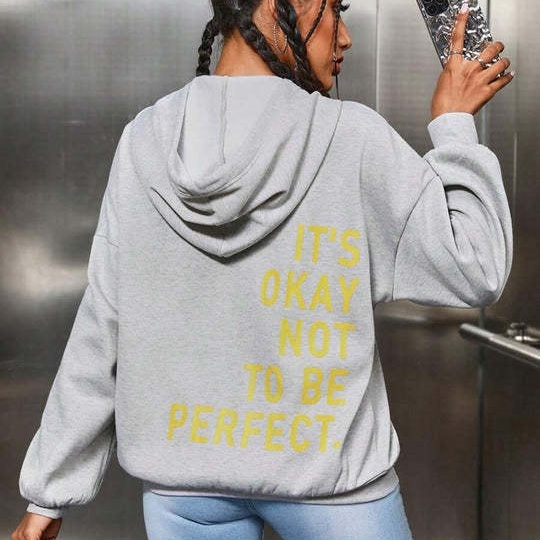 Hoodie Dames | Zacht met Statementprint