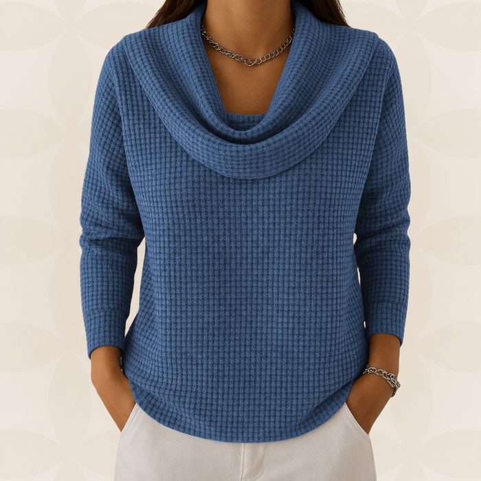 Trui Dames | Watervalhals & Warm Draagcomfort
