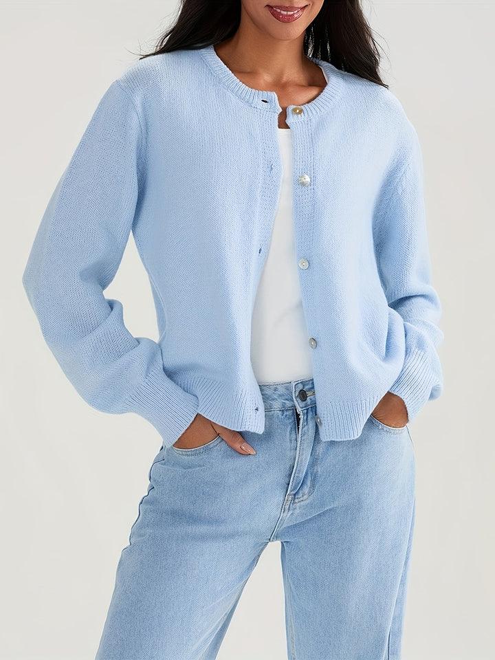 Trui Dames met Knoopsluiting | Warm &amp; Veelzijdig Comfort