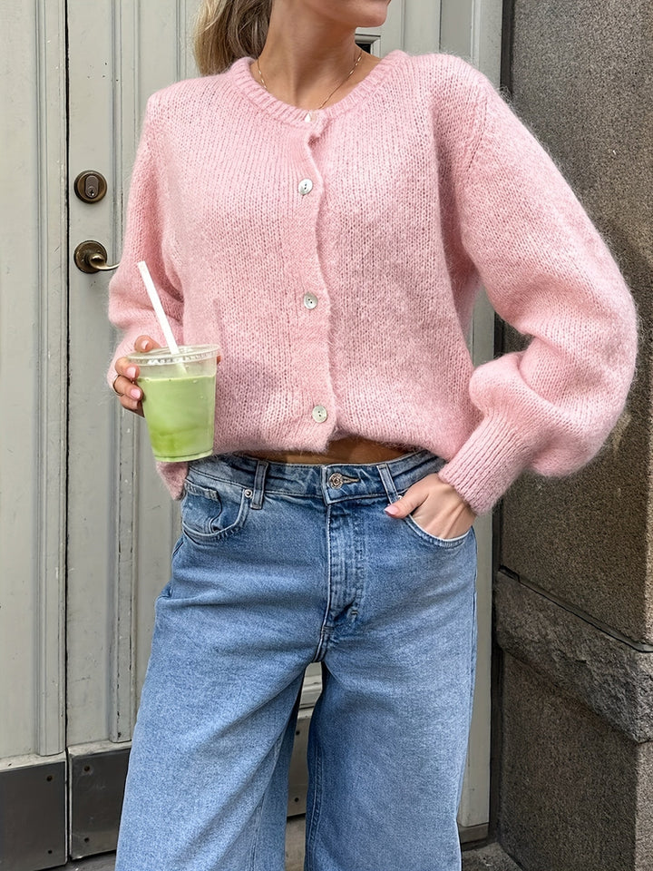 Trui Dames met Knoopsluiting | Warm &amp; Veelzijdig Comfort