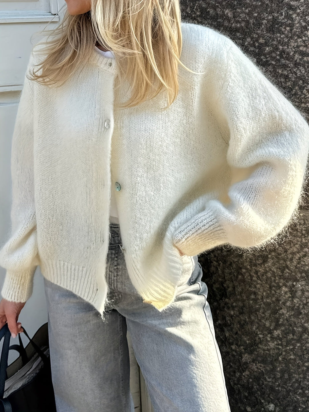 Trui Dames met Knoopsluiting | Warm &amp; Veelzijdig Comfort