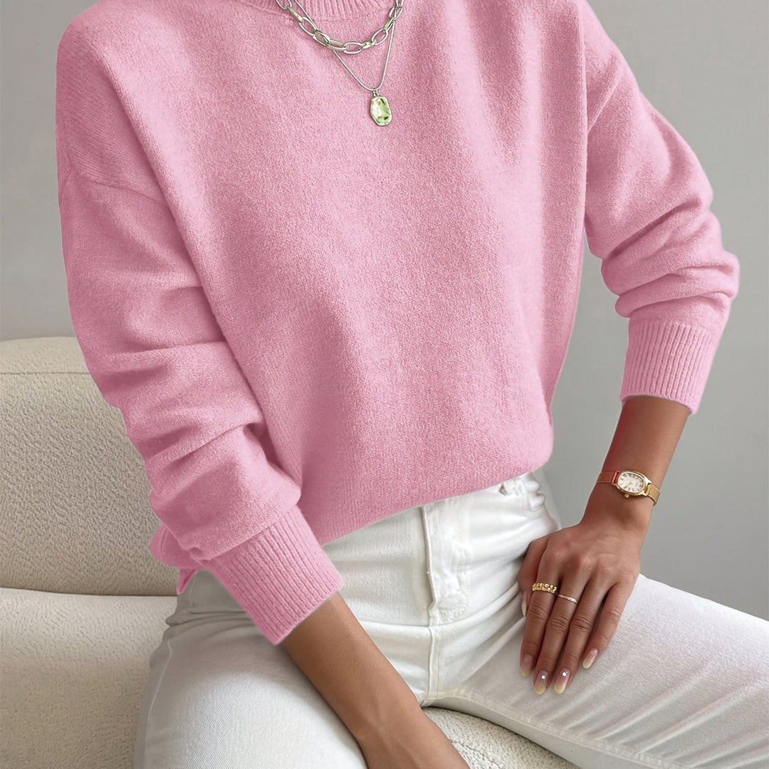 Trui Dames met Mock Neck | Zacht &amp; Flexibel Draagcomfort