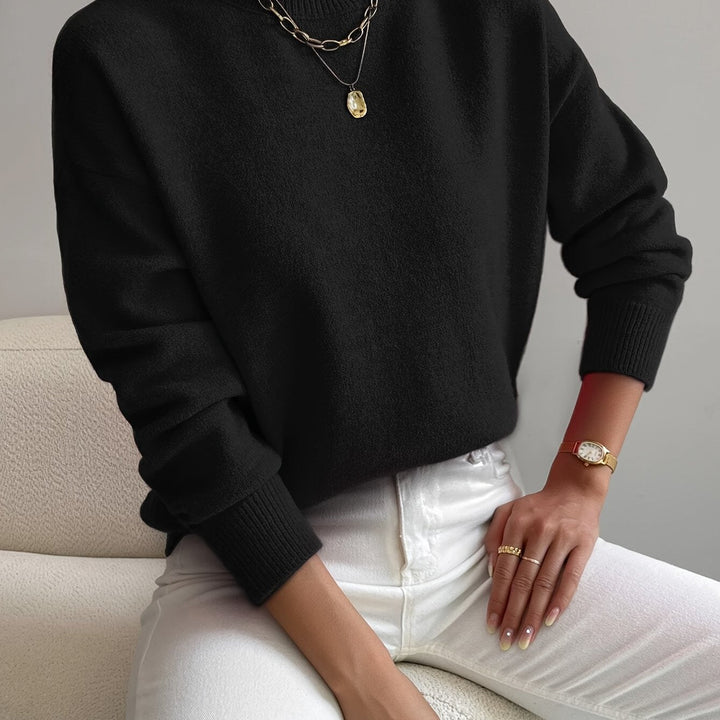 Trui Dames met Mock Neck | Zacht &amp; Flexibel Draagcomfort