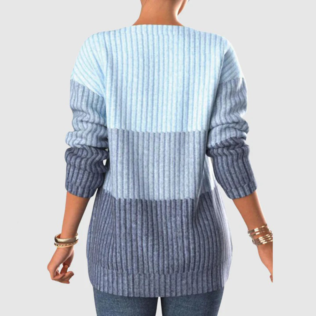 Trui Dames met Rits | Warm &amp; Comfortabele Pasvorm