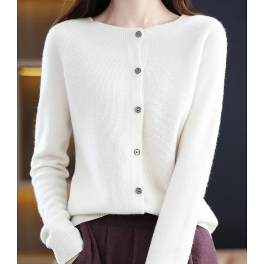 Truien dames | Vest | O-hals &amp; knoopsluiting voor tijdloze warmte