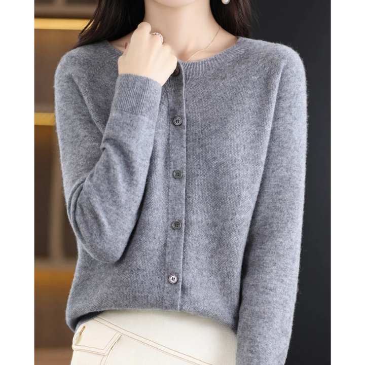 Truien dames | Vest | O-hals &amp; knoopsluiting voor tijdloze warmte