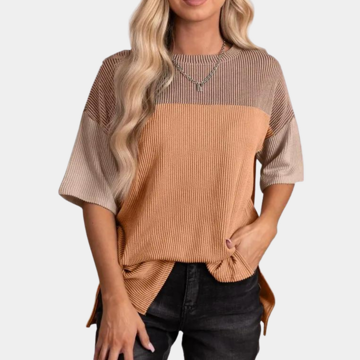 Vanna - Moeiteloos cool loszittend T shirt voor dames