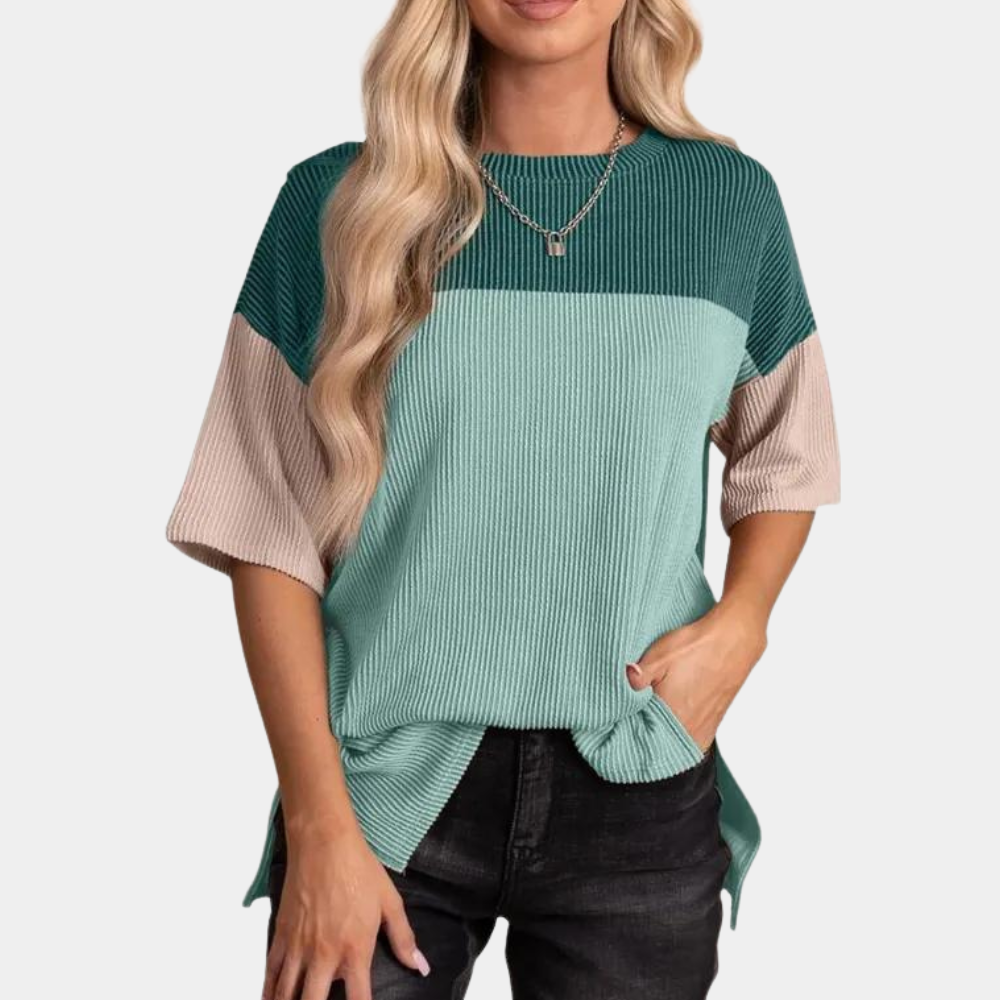 Vanna - Moeiteloos cool loszittend T shirt voor dames