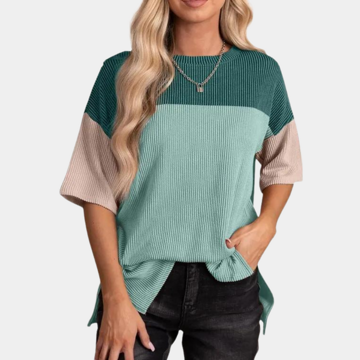 Vanna - Moeiteloos cool loszittend T shirt voor dames