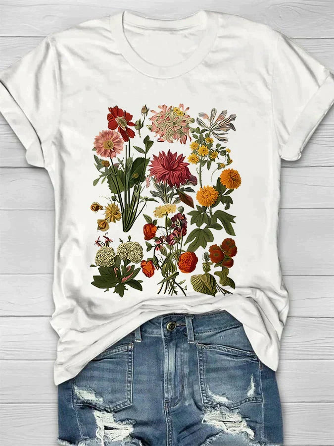 Vintage Shirt Dames | Bloemenprint &amp; Zomerse look