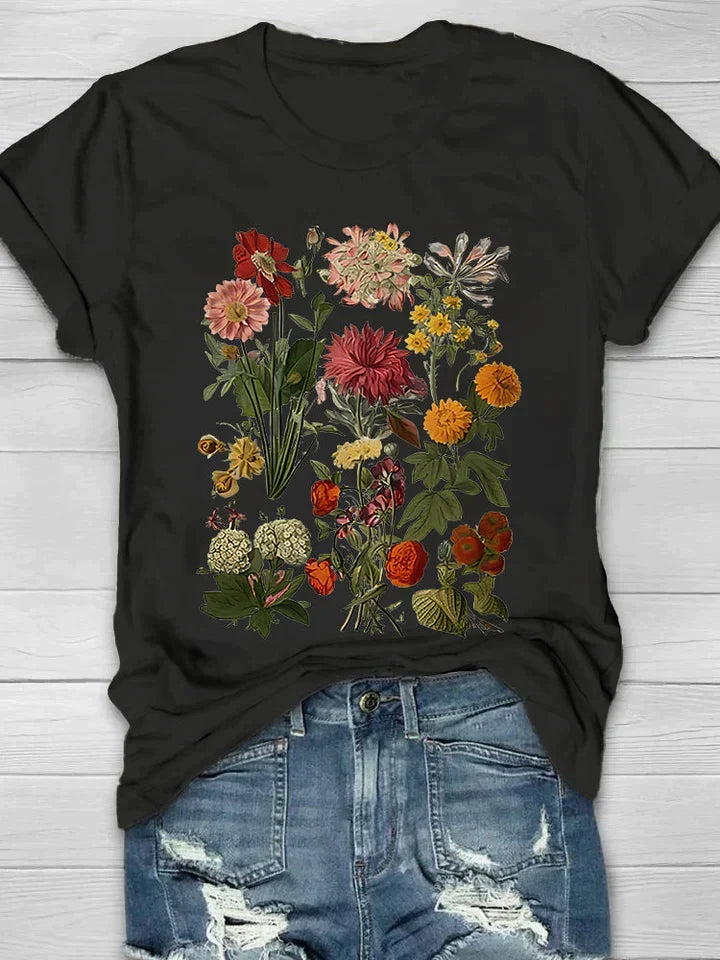 Vintage Shirt Dames | Bloemenprint &amp; Zomerse look