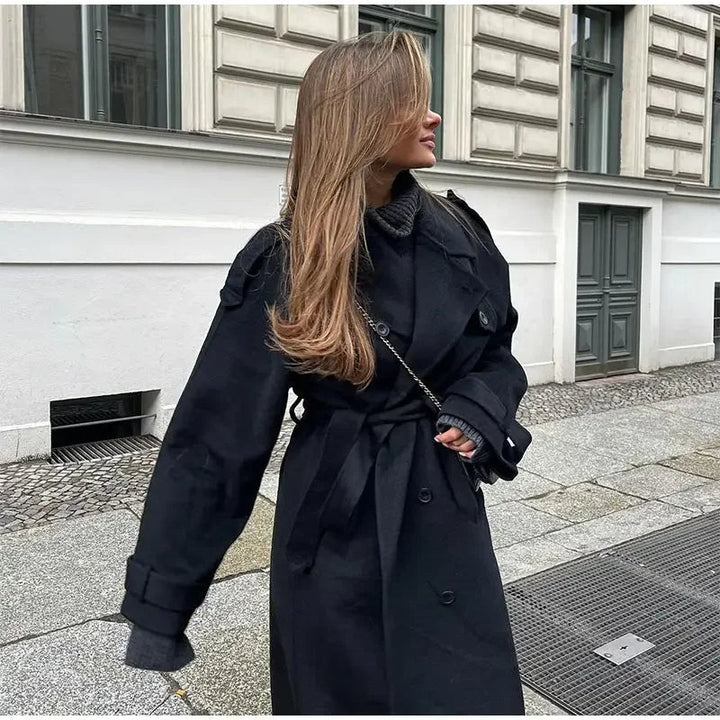 Winterjas Dames Lang | Trendy Manteljas | Warm &amp; elegant in de kou