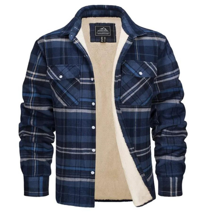 Winterjas Heren | Geruite Jas | Warm comfort voor herfst & winter