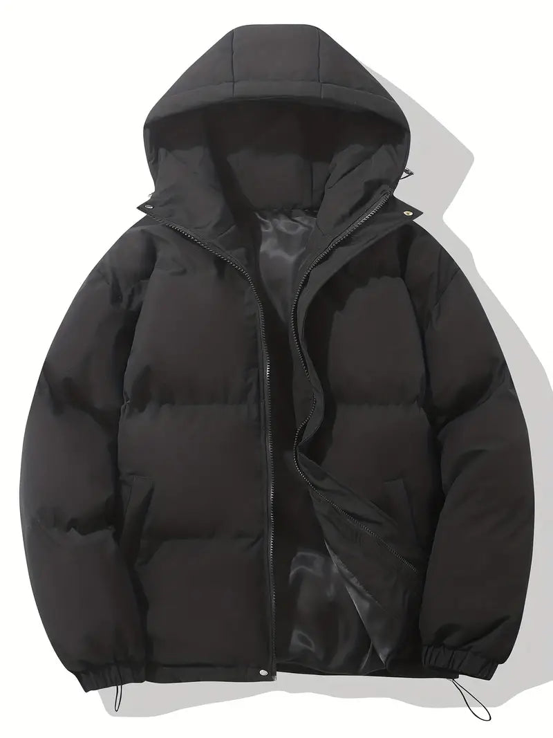 Winterjas Heren | Pufferjas Heren | Capuchon &amp; Snelle Afsluiting