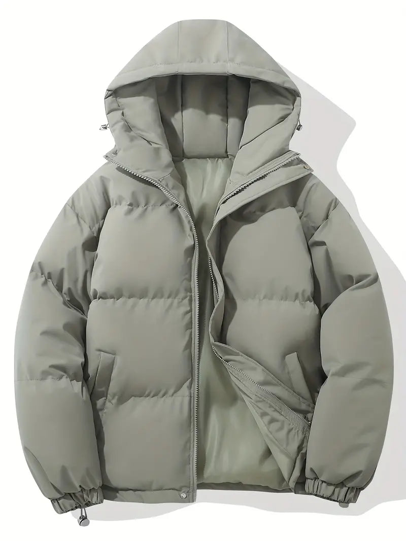 Winterjas Heren | Pufferjas Heren | Capuchon &amp; Snelle Afsluiting