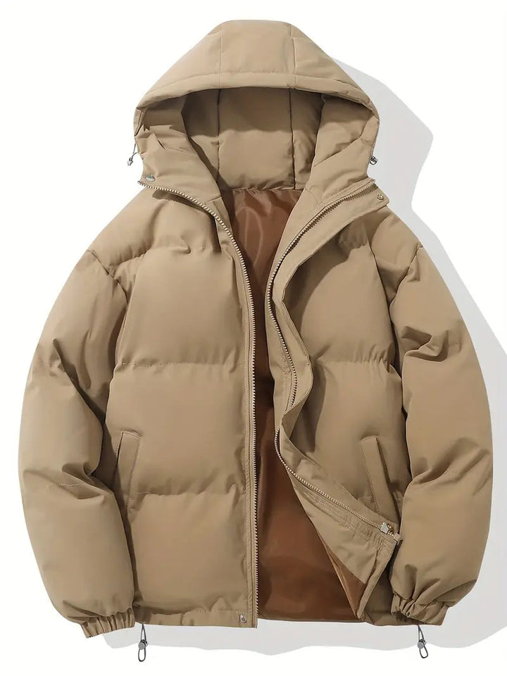 Winterjas Heren | Pufferjas Heren | Capuchon &amp; Snelle Afsluiting