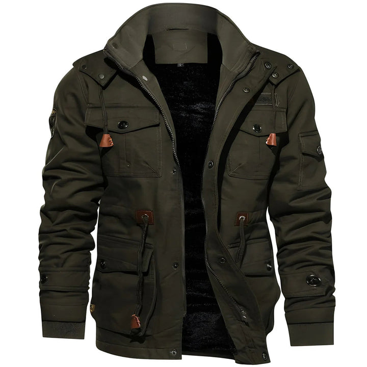 Winterjas Heren | Tussenjas Heren | Dubbele sluiting &amp; slim opberggemak