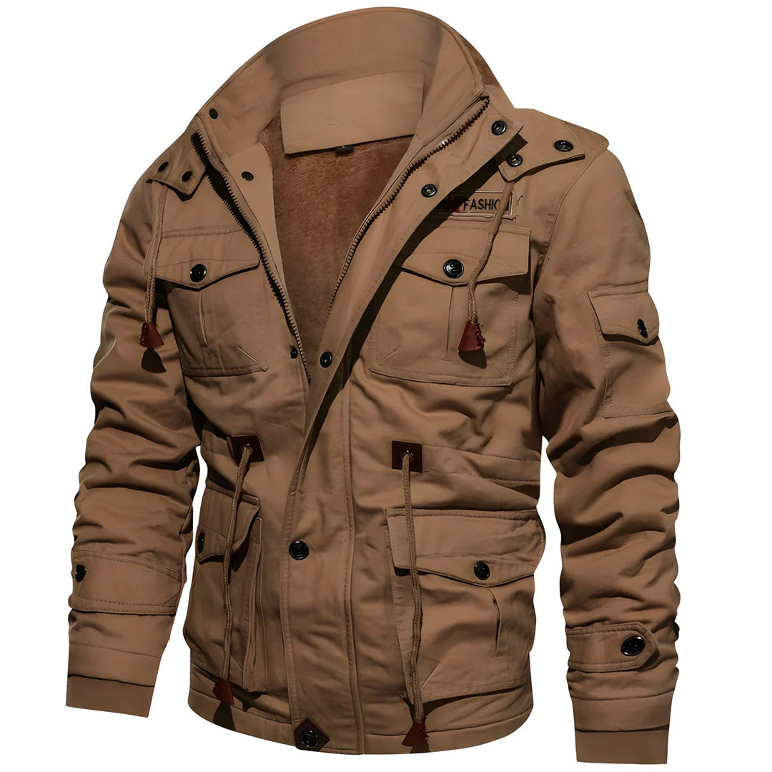 Winterjas Heren | Tussenjas Heren | Dubbele sluiting &amp; slim opberggemak