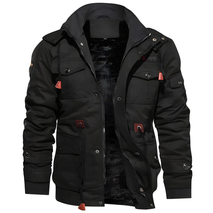 Winterjas Heren | Tussenjas Heren | Dubbele sluiting &amp; slim opberggemak