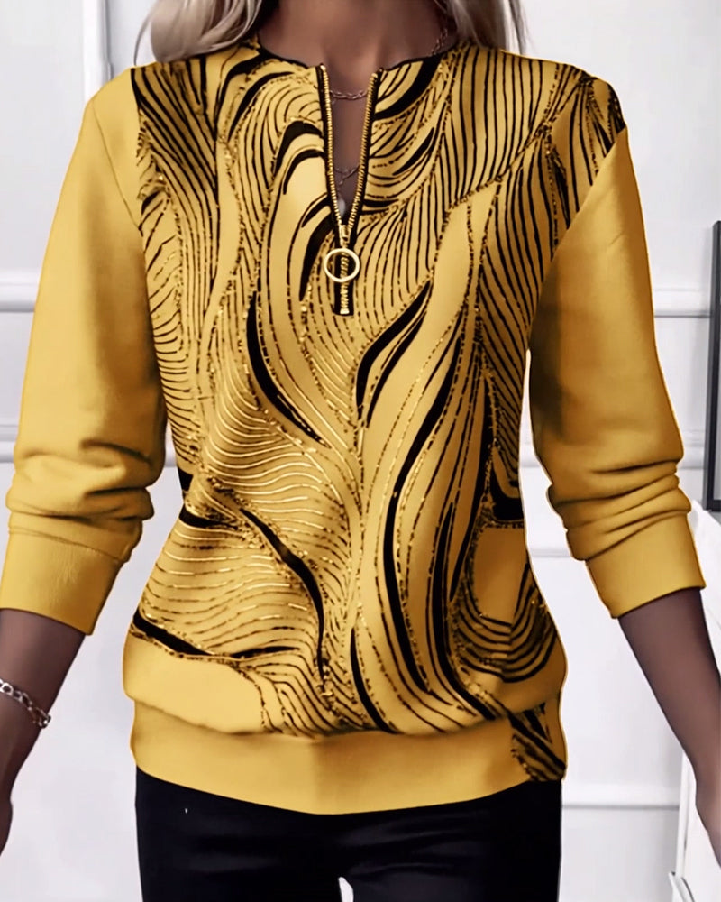 Zip Trui Dames | Vrouwelijke Elegantie