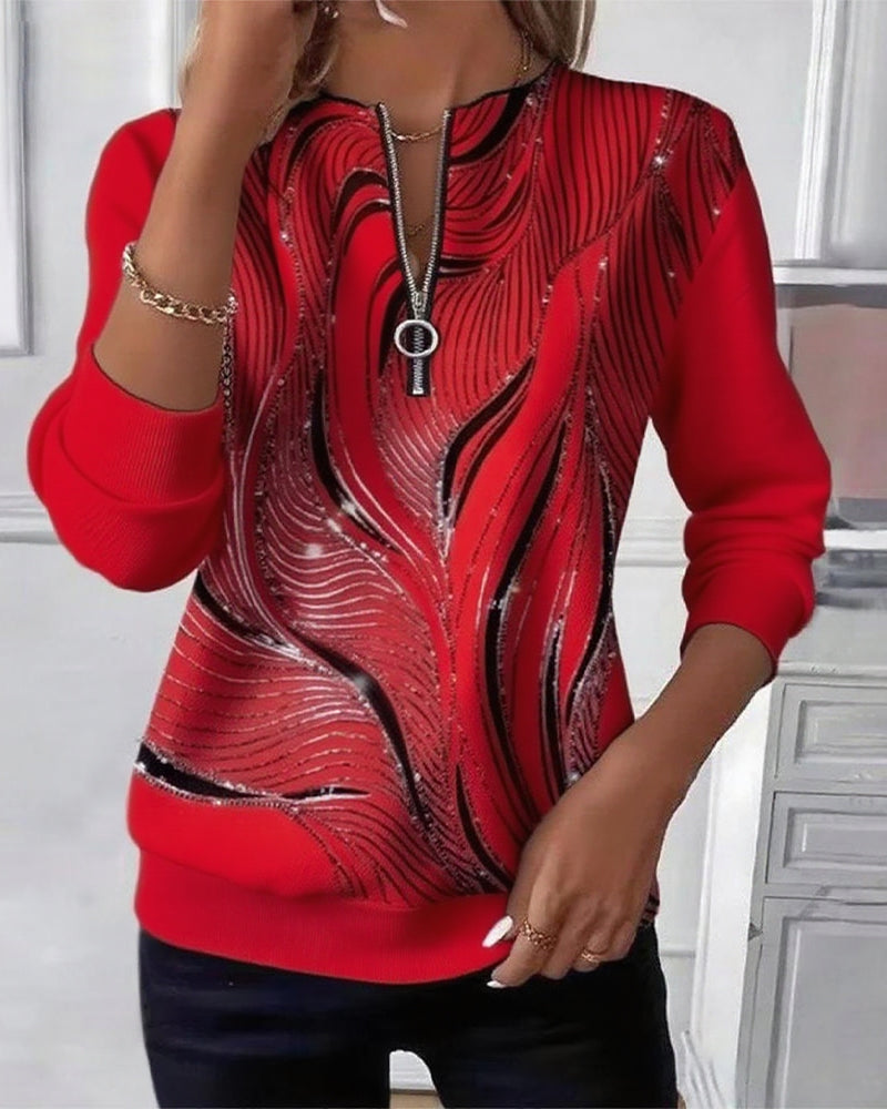 Zip Trui Dames | Vrouwelijke Elegantie