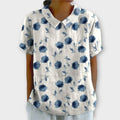 Zomer Blouse Dames | Bloemenprint & Luchtig Draagcomfort