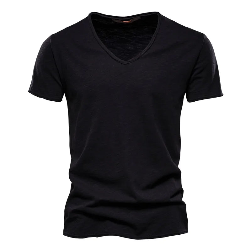 Zomer Shirt Heren | V-hals Design &amp; Luchtig Draagcomfort