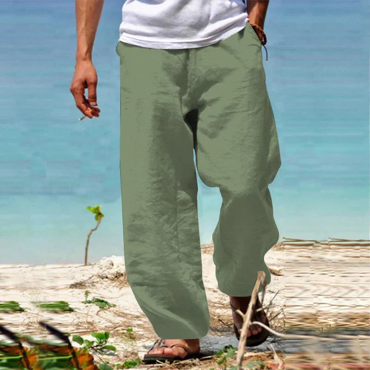 Zomerbroek Heren | Luchtig Linnen &amp; Relaxed Casual Comfort
