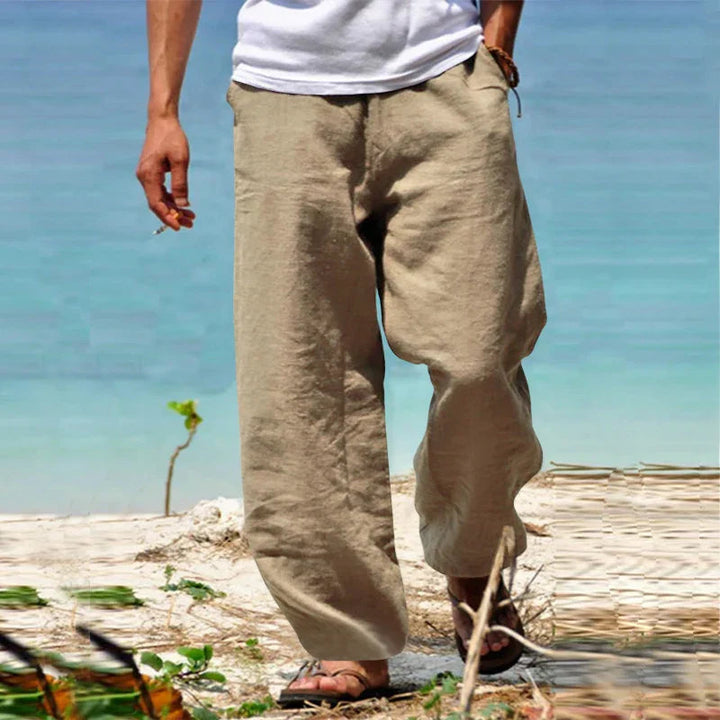 Zomerbroek Heren | Luchtig Linnen &amp; Relaxed Casual Comfort