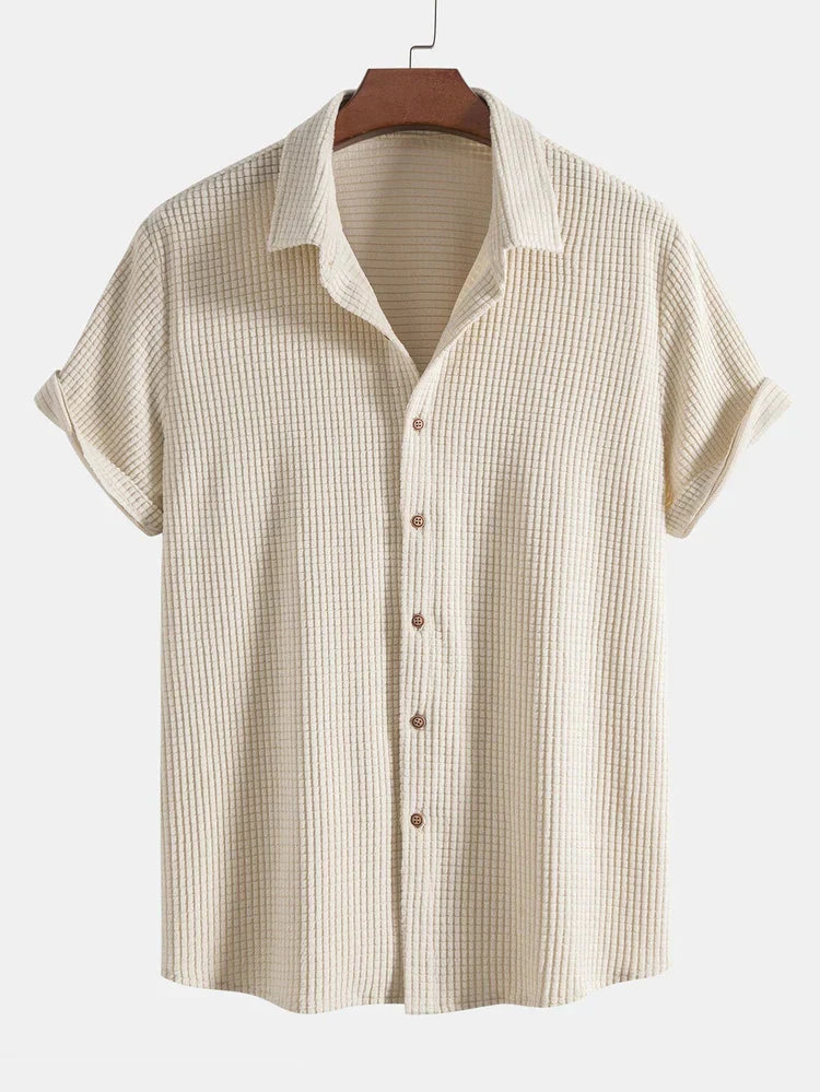 Zomerset Heren | Relaxed Ribpatroon &amp; Moeiteloze Stijl