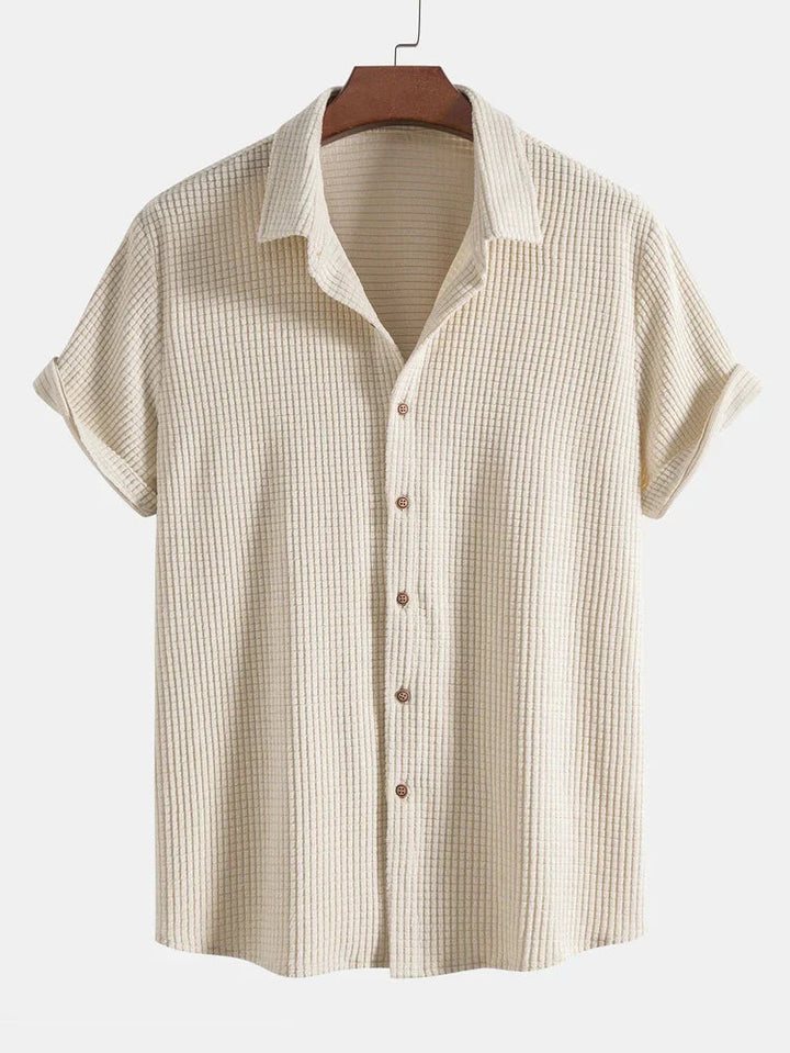 Zomerset Heren | Relaxed Ribpatroon &amp; Moeiteloze Stijl