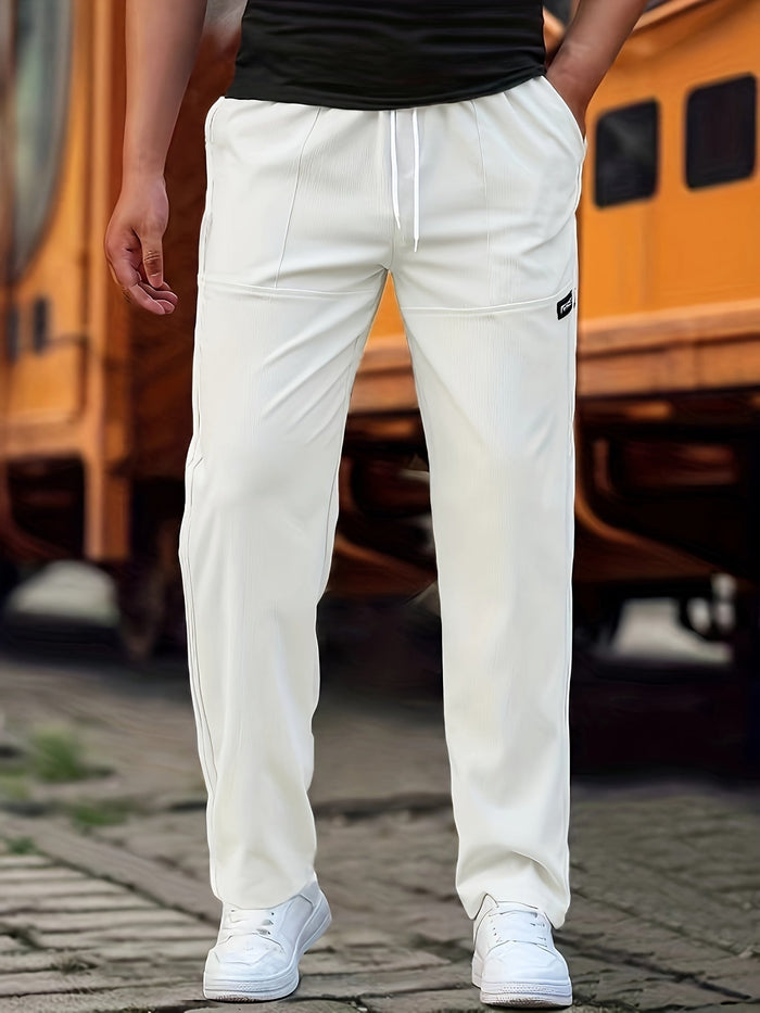 Heren Joggingbroek met Trekkoord en Zijzakken